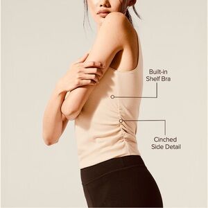 Alo Ribbed En Pointe Tank